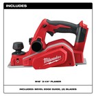 Milwaukee 2623-20 M18 18v 3-1 4-inch Planer W  Bevel edge Guide - Bare Tool
