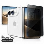 Wholesale  For Apple Iphone Duo Privacy Tempered Glass Screen Protector Anti Spy