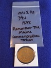1898 Remember The Maine Commemorative So Called Dollar   Hk-286     mf-4216