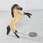 Hagen Renaker Mini Rearing Horse Buckskin Miniature Figurine Matte  repaired 