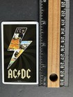 Ac dc Sticker Lightning Bolt Uk Classic Rock Band For Laptops Skateboards New 