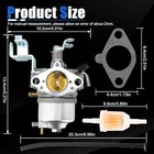 Carburetor Kit For Yamaha G22 To G29 Engine 2003-2021 Replaces Jr6-14101-00-00