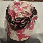 Girls With Guns Cap Hat Adjustable Black Hot Pink Script Cotton Clean Washable 