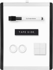 Small Magnetic Dry Erase Whiteboard 8 5 X 11  With Marker   Magnets