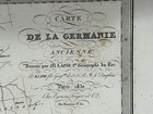 Rare Vintage Antique Old Map  Lapie Map 1830 Germany  Carte De La Germanie
