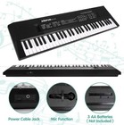 Bigfun 6138 Kids Piano 61 Keys Music Keyboard  Portable For Kids Music Learning