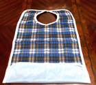 Adult Bibs Waterproof 2 Pack Crumb Catcher Washable And Reusable New Adjustable 