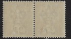 Ceylon Scott 138 Mnh Pair  Cv  15  Qv 25c Yellow Brown  Vf        11k492a