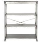 Safavieh Jamison Large Bookcase   Silver  