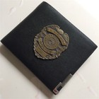 Resident Evil Umbrella Corporation Badge Leather Wallet Cosplay Prop Gift