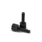 Rack Screws 10-32 Black Thumb Screws For 19  Rack Equipment - 100 Pack