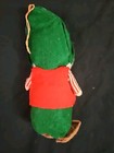 Vtg 1960s R  Dakin Dream Dolls Christmas Elf Figure Plush Ornament Felt 8  Japan