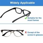5 Pairs Anti-slip Silicone Stick On Nose Pads For Eyeglasses Sunglasses Glasses