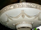 Antique Art Deco Home Ceiling Light Lamp Fixture Chandelier Glass Sconce Cord Lg