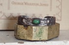 Early 1920   s Navajo Coin Silver Cuff Bracelet Fred Harvey Repousse Rrl Styl Read