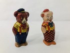 Vtg  J  Chein   Co  Tin Litho Wind-up Walking Bear And  Pig-works  Made In Usa