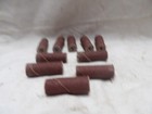 Norton Cartridge Rolls 3 8  X 1-1 2  X 1 8  80 Grit  qty Of 10 