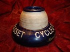 Pyrogene Advertising Bar Matches Match Striker Holder French Style Porcelain Ena