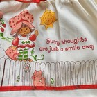 Vintage Strawberry Shortcake Dress Or Top 1980s Rare Shoulder Ties Childrens 8  