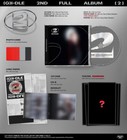 K-pop G I-dle 2nd Full Album  2  Jewel Ver  Cd book p card lyric Paper f poster