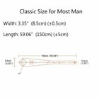 Men s 3-piece Tie Set With Pocket Square   Cufflinks   Wedding Gifts For Groom