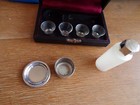 Vtg 4-cup Portable Travel Communion Set House Call  Lord s Last Supper Religious