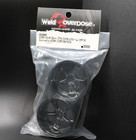 Overdose Work Vs Kf 30mm Offset  9 Black Metal Chrome Rc Drift Wheels 