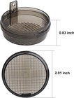 Smoked Turn Signal Lens Cover For Honda Shadow Vtx Kawasaki Vulcan 2pcs