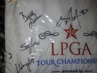 2009 Lpga Champianship  By Rolex Autographs New Flag Memorabilia Women Golf Tour