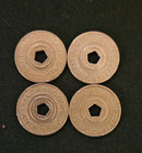 New York City Transit Authority Subway Tokens - Set Of 4