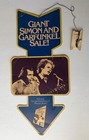 Giant Simon And Garfunkel Sale 1973 Promo Mobile Store Display Paul Art Rhymin 