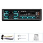 Single 1 Din Car Stereo Radio Bluetooth Fm Mp3 Player Tf Usb Aux Head Unit
