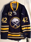 Reebok Premier Nhl Jersey Buffalo Sabres Nathan Gerbe Navy Men s L