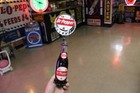 Rare 1950s Drink Dr Pepper 10 2 4 Painted Metal Dealer Bottle Promo Display Sign