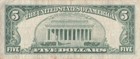 1963 Five Dollar Red Seal Note Old Us Bill  5