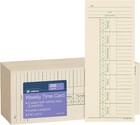 8 Packs Of 200 Weekly Time Cards 2-sided Manila Overtime Format 3-3 8 X 8-1 4 In