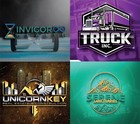 Custom Modern Logo Design For Business   Professional Business Logos  logo Maker