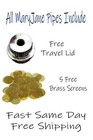 Bogo Buy 2 Get 1 Free Tobacco Smoking Pipe Bowl  Glass Collectible Tobaccian
