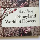 Rare Vintage Disneyland World Of Flowers Hardcover Book By Morgan Evans 1965