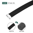 1 2 Inch Single Fold Bias Tape Polyester For Sewing Black 10 Yards