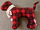   Lot Of 3 Victoria   s Secret Pink Dogs  Red  Black  And White 