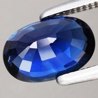 Best Color 1 42ct Oval 7 73x5 22mm Natural Heated Blue Sapphire  Thailand Gems    