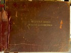 Antique Wilcox   Evertsen Sterling Silver Master Book Massive Catalog C  1900