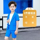 Kids Boy Gentleman Clothing Blazer Suit Wedding Concert Party Formal Outfits Set
