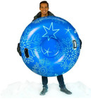 Blue Snowflakes 48  Heavy Duty Pvc Cold-resistant To -25 250lb Snow Tube