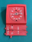 Vintage Ideal Motorific Racerific Champion Timer   Crashed Race Car Display