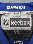 Reebok Tampa Bay Lightning Bolts Hockey Jersey Adult Size Large Black  custom 