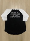 Vintage 90s Marilyn Manson Dope Show Raglan Size Xl  flaws  Rare 
