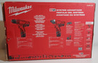 Milwaukee M12 2494-22 12v Drill Impact Driver 2-tool Combo Kit Batteries - New