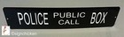 Doctor Who Tardis Police Box Sign  New   Tardis  Dr  Who Collectible   Embossed